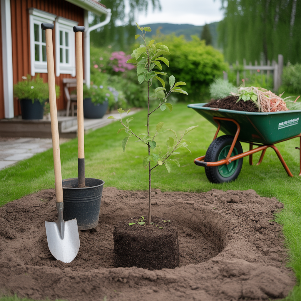 2.Allt du behover veta for att plantera ett appeltrad