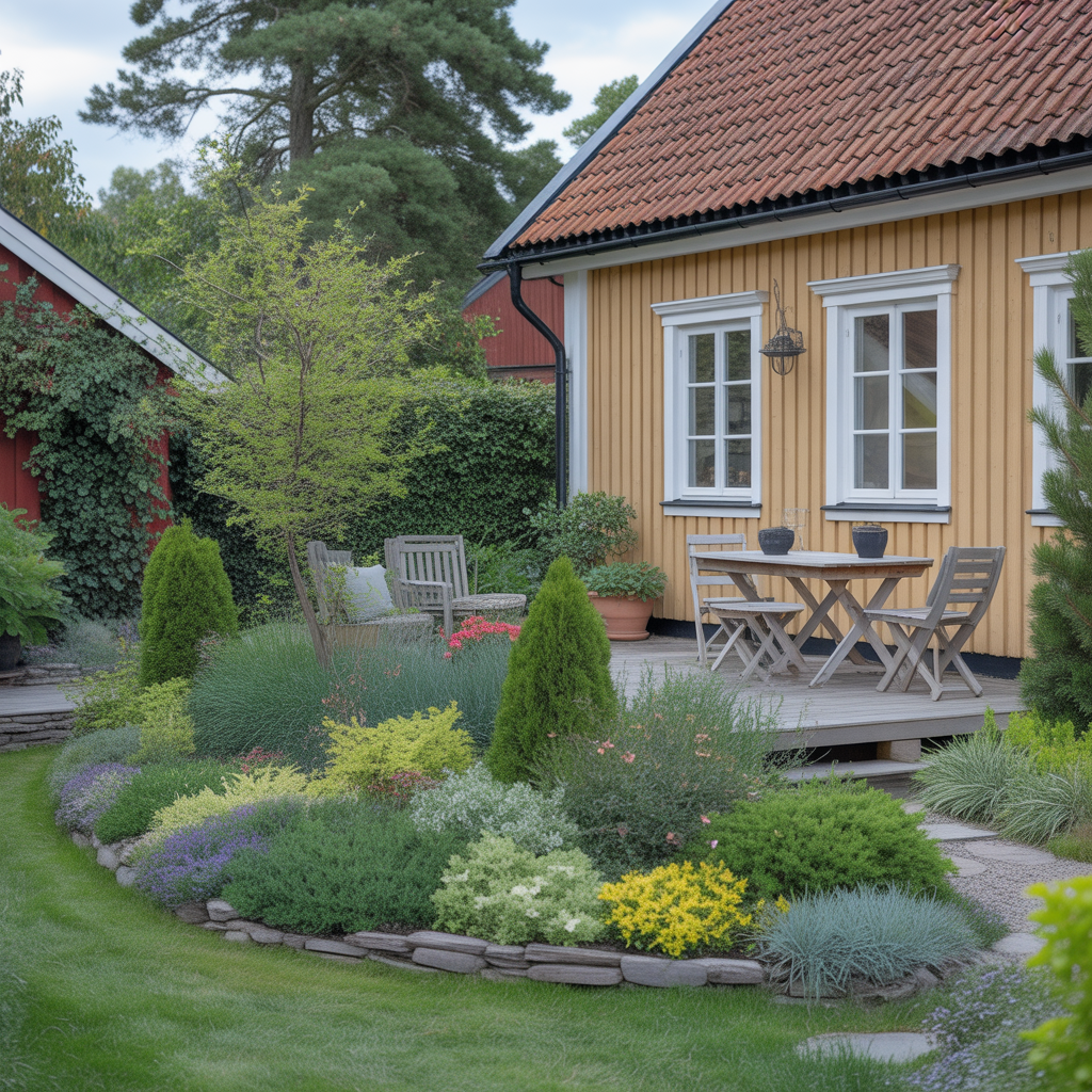 9.Snygg tradgard aret runt valj ratt vaxter