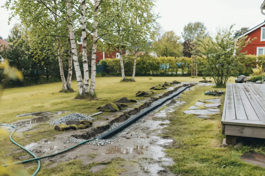 dr nera bl ta partier i tr dg rden smarta l sningar f r torrare gr smatta och friskare v xter